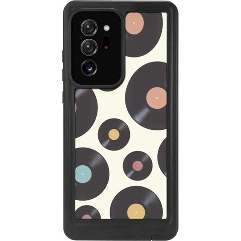 Colorful Records Galaxy Note20 Ultra 5G Waterproof Case